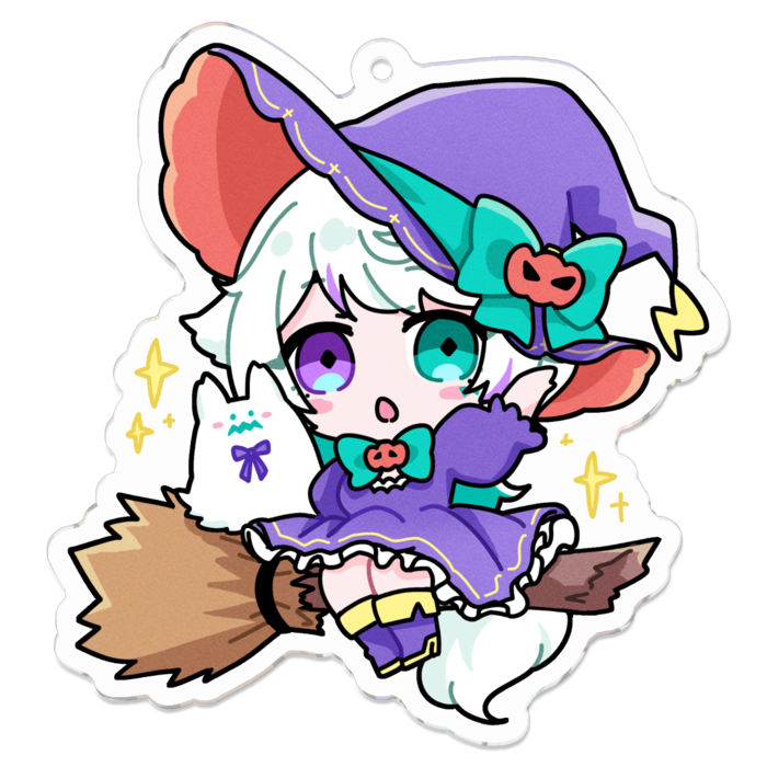 アクリルキーホルダー - 70 x 70 (mm)