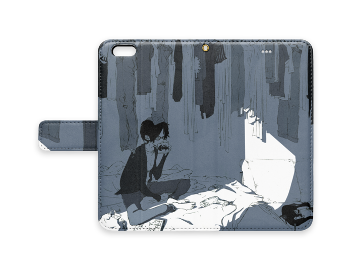 手帳型iPhoneケース - iPhone6 Plus - ストラップ穴 あり