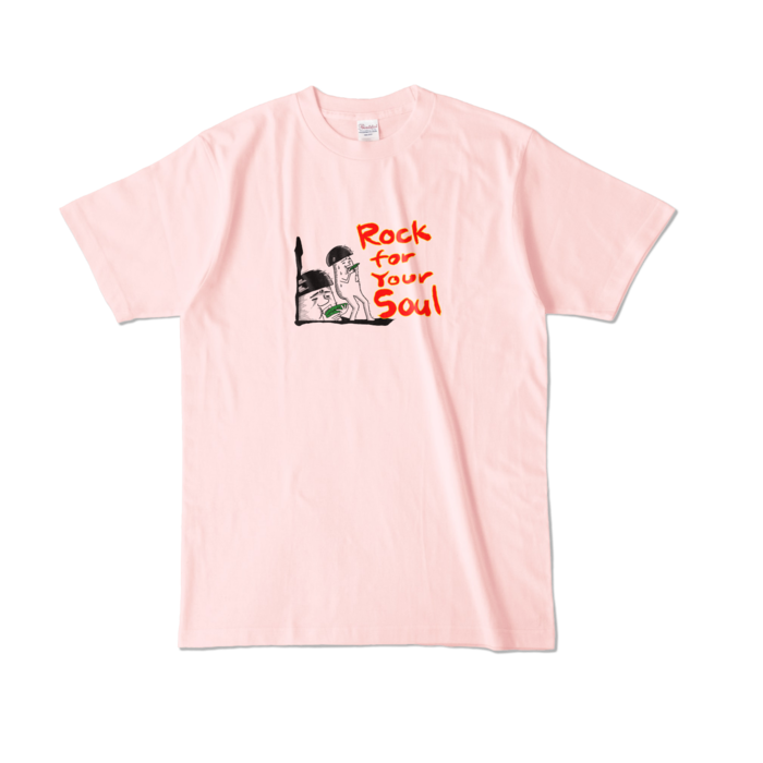 カラーTシャツ - L - ライトピンク (淡色)