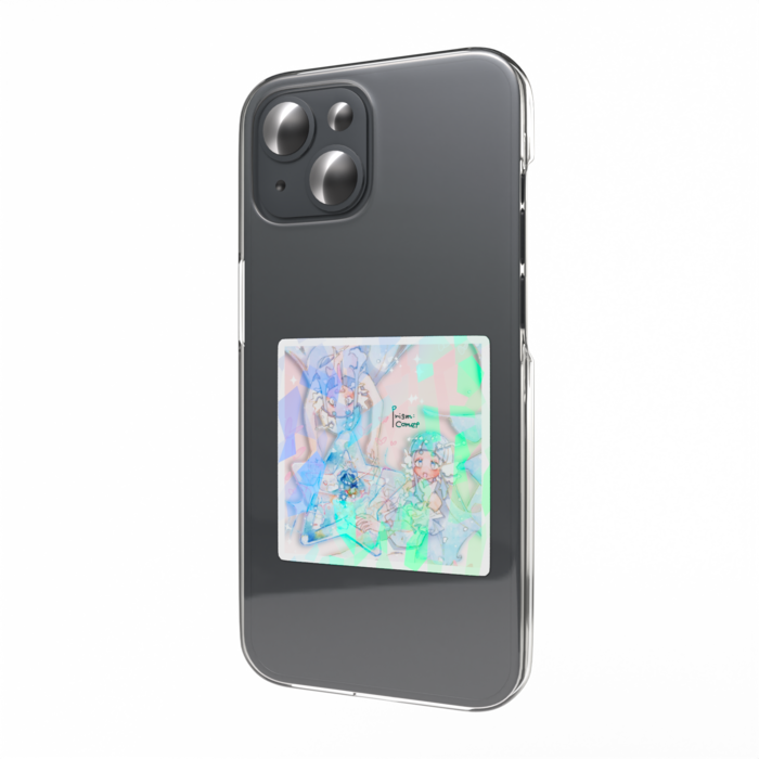 ホログラムスマホステッカー - 縦