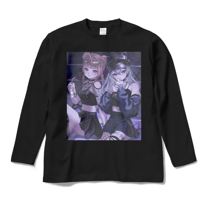ロングスリーブTシャツ - M - ブラック
