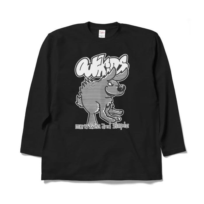 ロングスリーブTシャツ - XL - ブラック