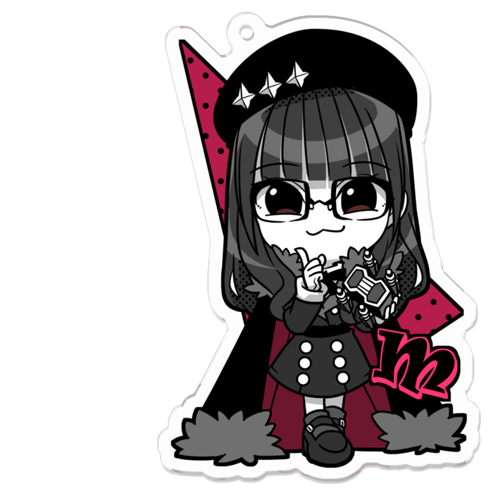 ひらがな3rdキャラアクキー_MANA