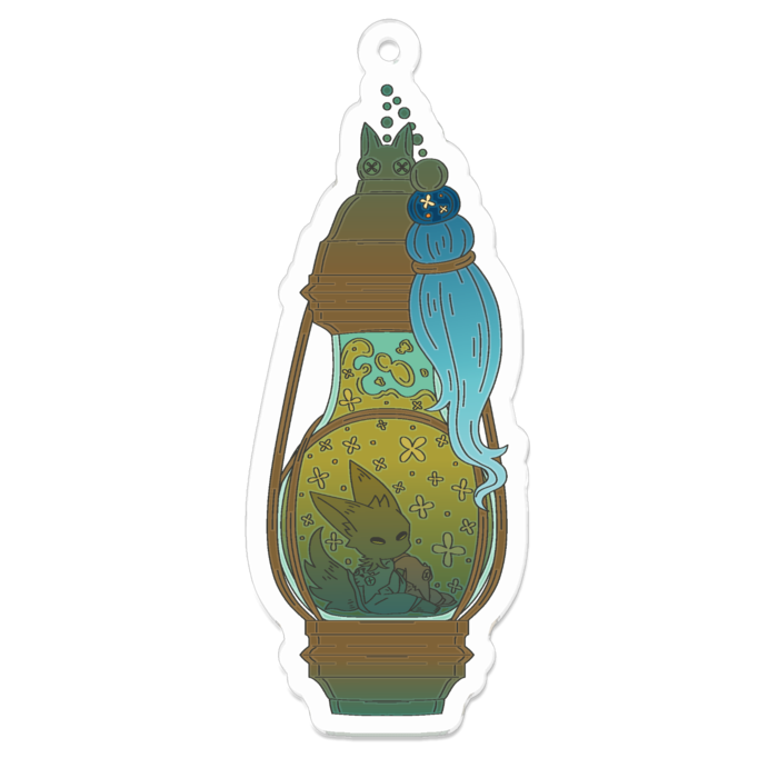 アクリルキーホルダー - 70 x 70 (mm)