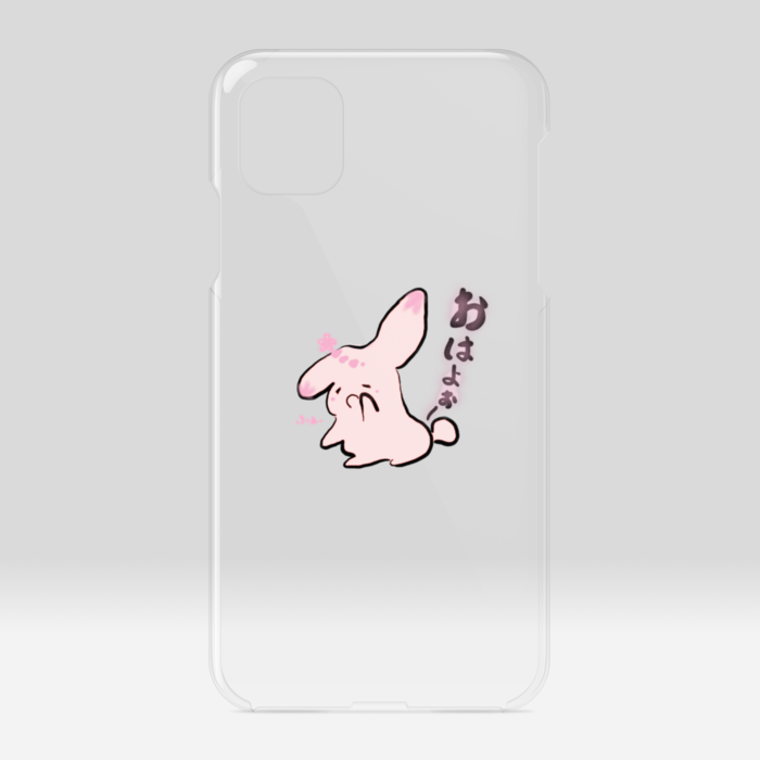 クリアiPhoneケース - iPhone11