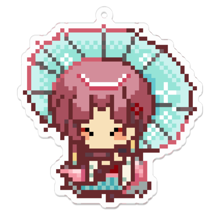 アクリルキーホルダー - 70 x 70 (mm)