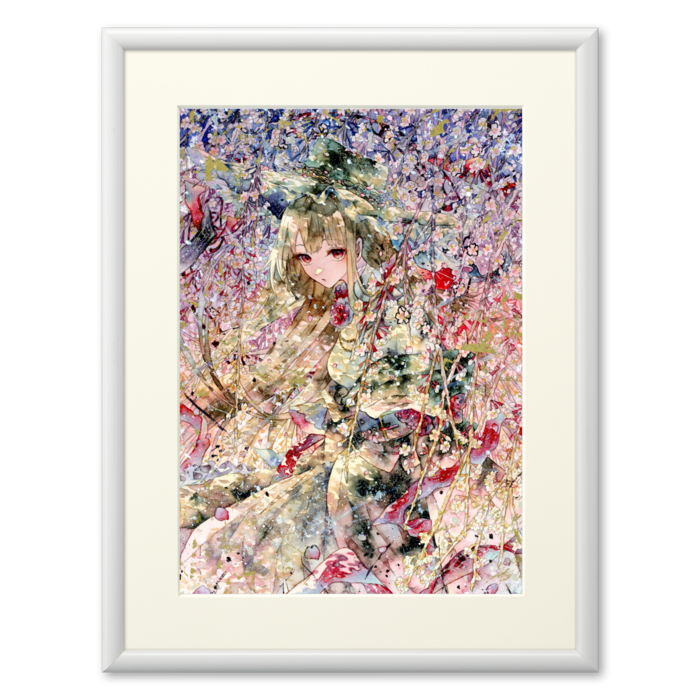 「枝垂れ桜のカーテン」