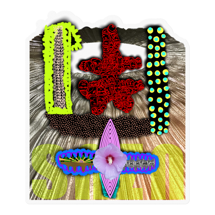 ステッカー - 100 x 100 (mm)