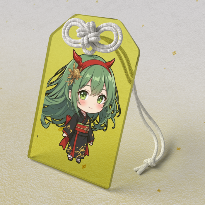 アクリルお守り - 50 × 80mm