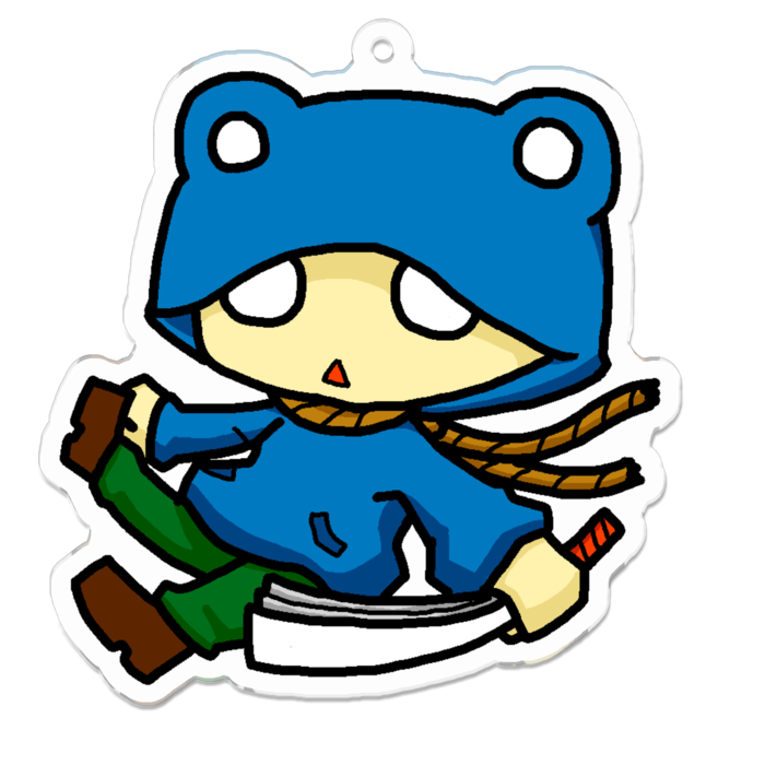 アクリルキーホルダー - 70 x 70 (mm)