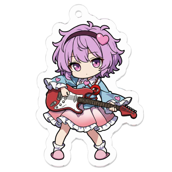 アクリルキーホルダー - 50 x 50 (mm)(キャラのみ)