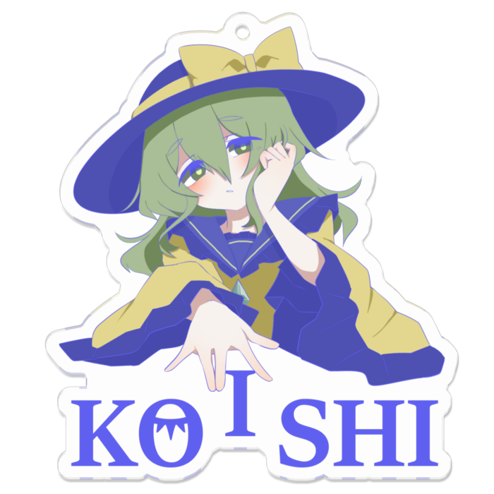 アクリルキーホルダー Blue