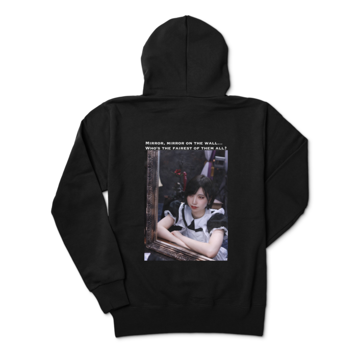 ジップパーカー - M - ブラック