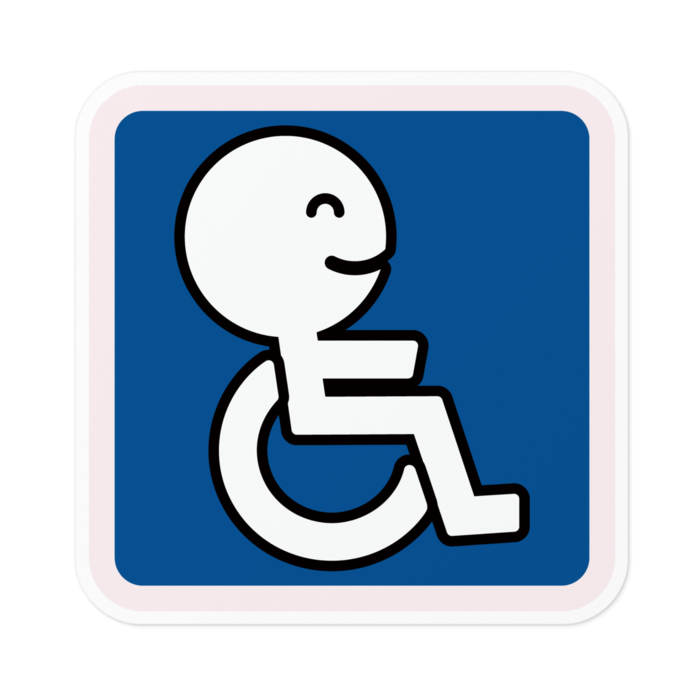 ステッカー - 100 x 100 (mm)