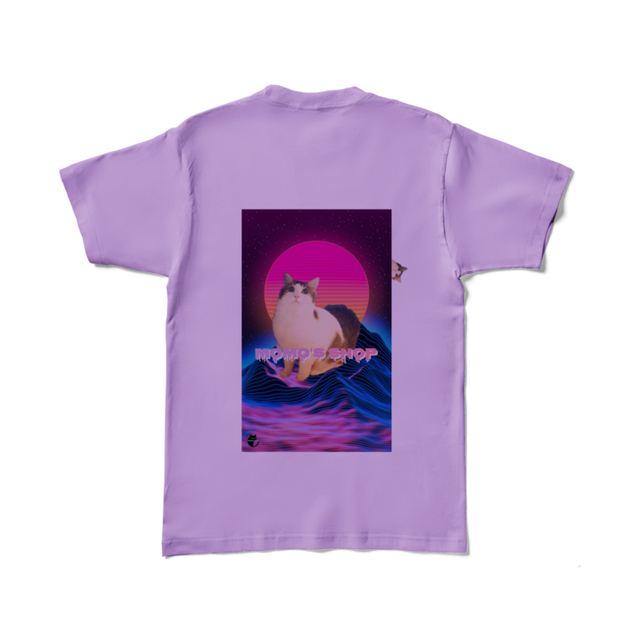 カラーTシャツ - L - ライトパープル (淡色)(1)