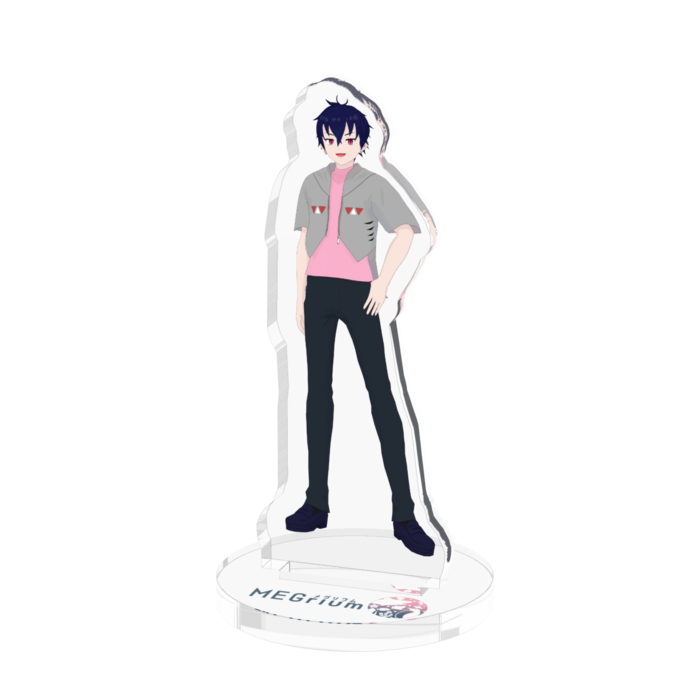 大歯ガル【サメパーカー】 - 50x50mm