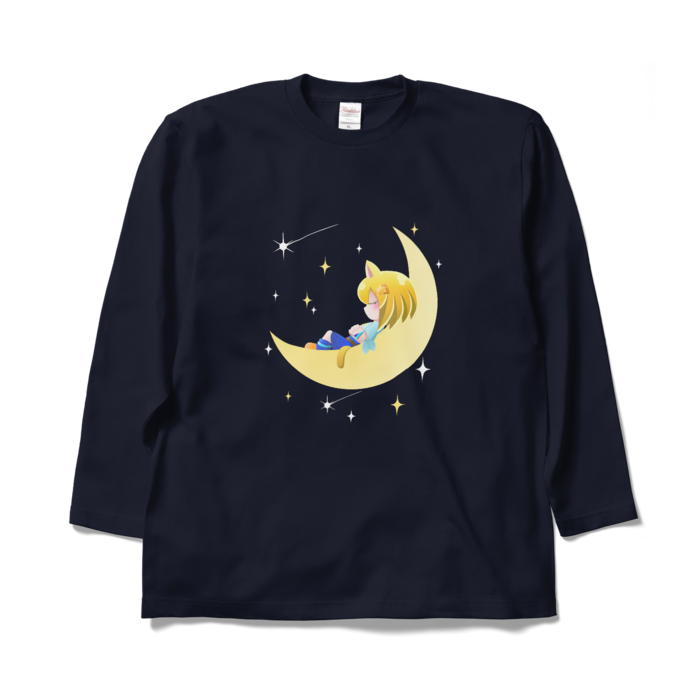 ロングスリーブTシャツ - XL - ネイビー