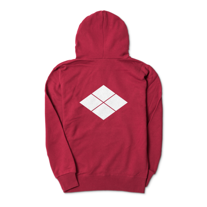 パーカー - S - バーガンディ