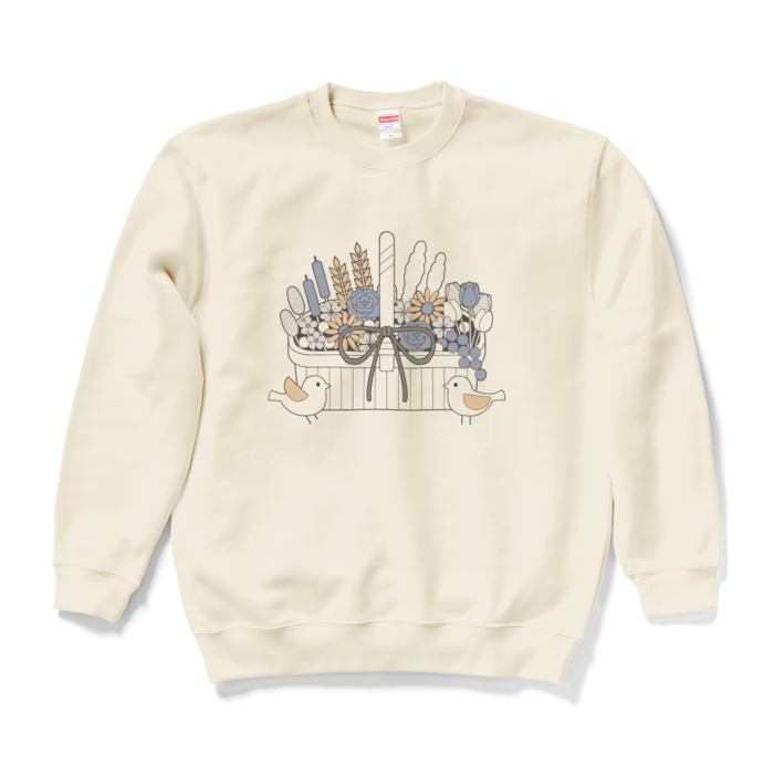 スウェットA　ナチュラル　L