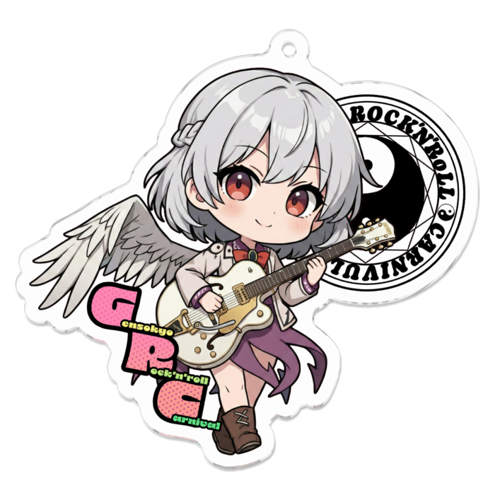 アクリルキーホルダー - 70 x 70 (mm)