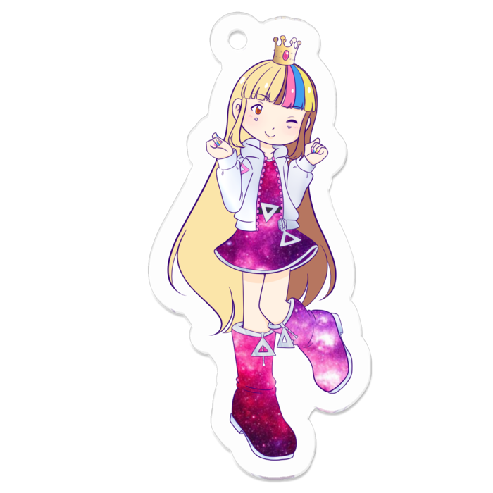 アクリルキーホルダー - 50 x 50 (mm)