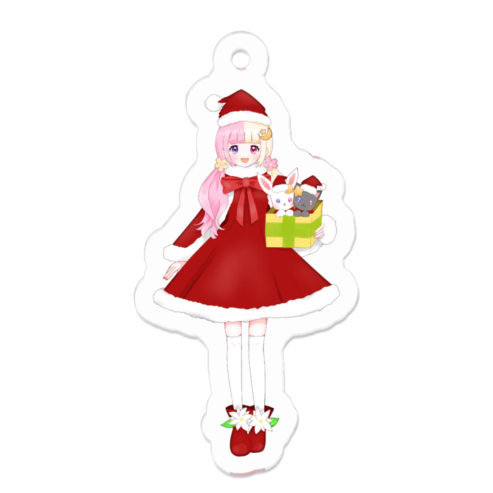 アクリルキーホルダー - 50 x 50 (mm) S