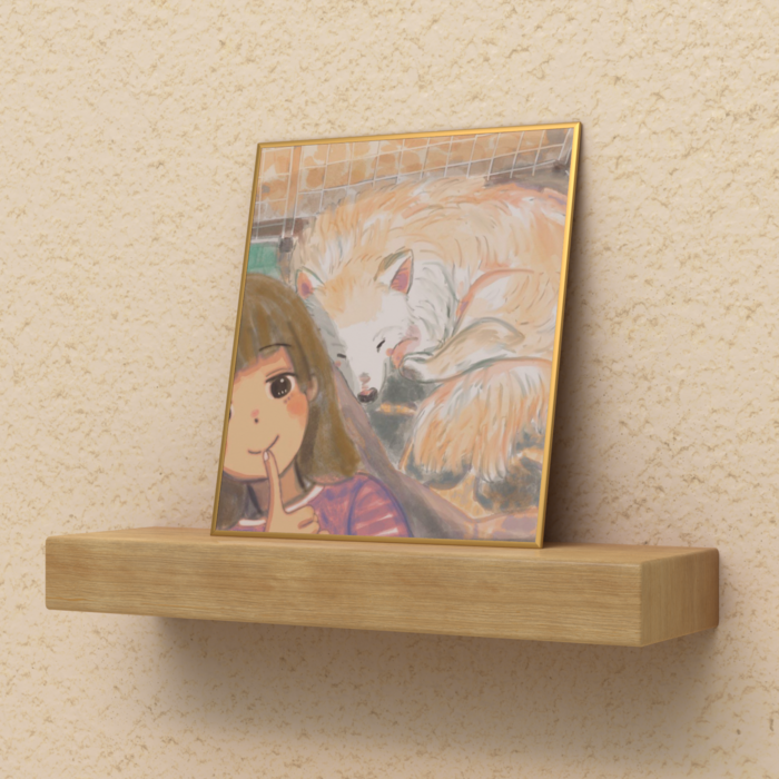 色紙 - ミニ（H135 × W120mm）