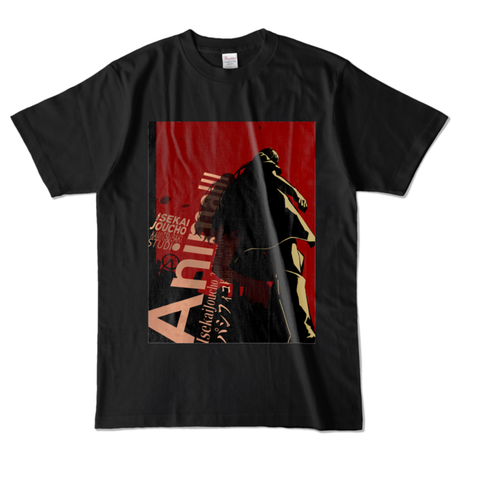 カラーTシャツ - L - ブラック (濃色)