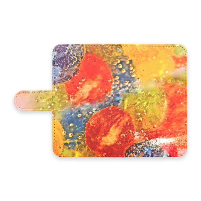 手帳型Androidケース - S - ストラップ穴 あり