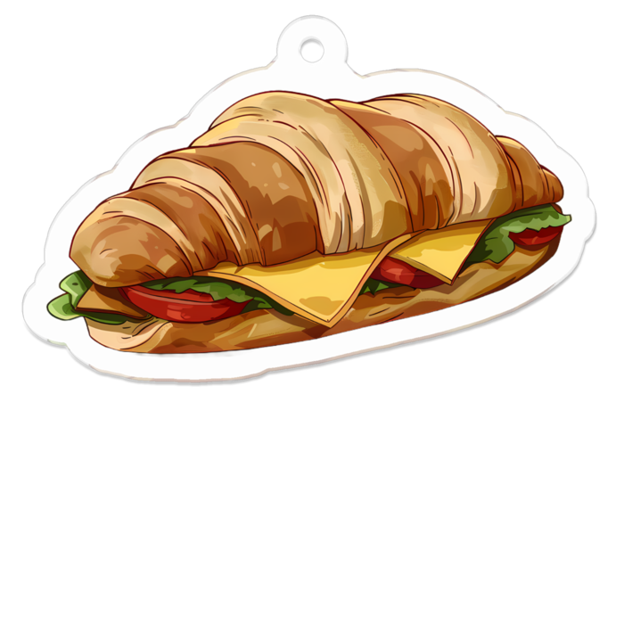 アクリルキーホルダー - 50 x 50 (mm)