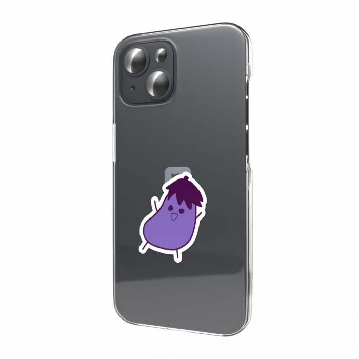 なす人間ステッカー(小)