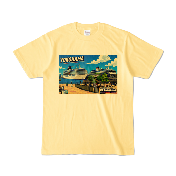 カラーTシャツ - S - ライトイエロー (淡色)
