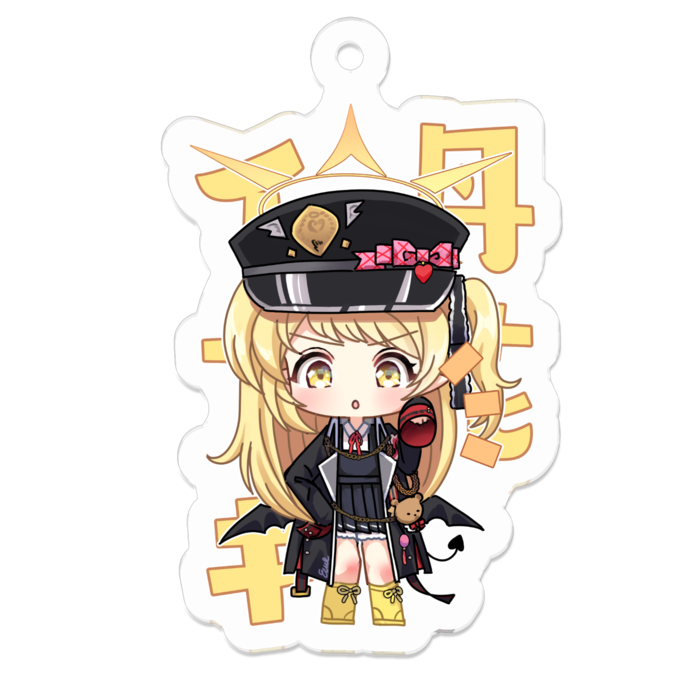 アクリルキーホルダー - 50 x 50 (mm)