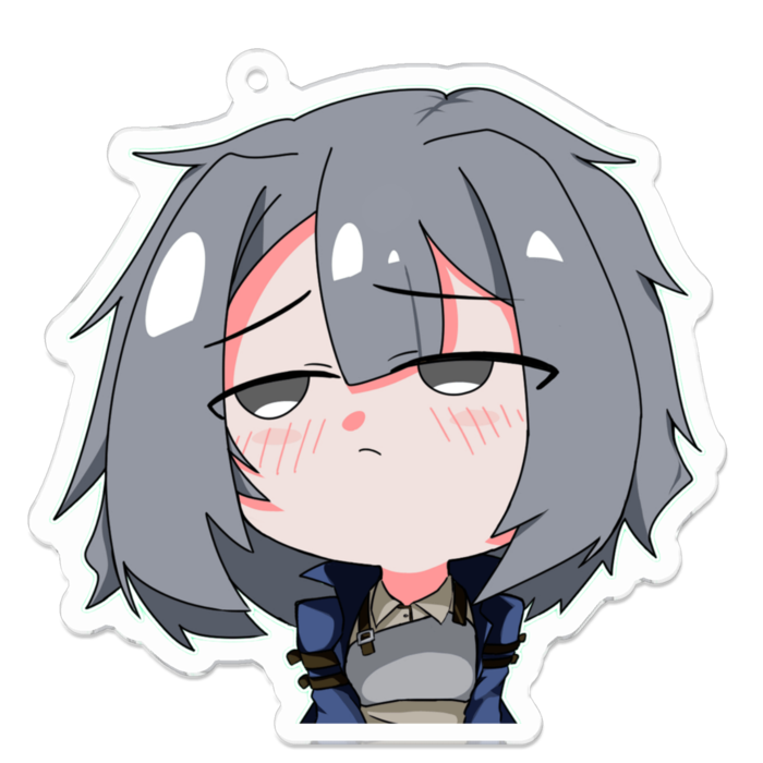 アクリルキーホルダー - 70 x 70 (mm)