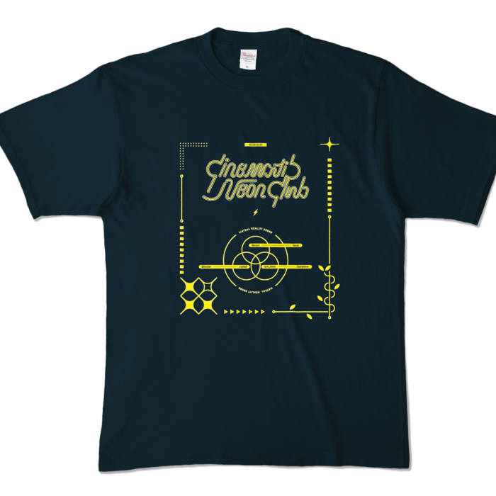 カラーTシャツ - XL - ネイビー