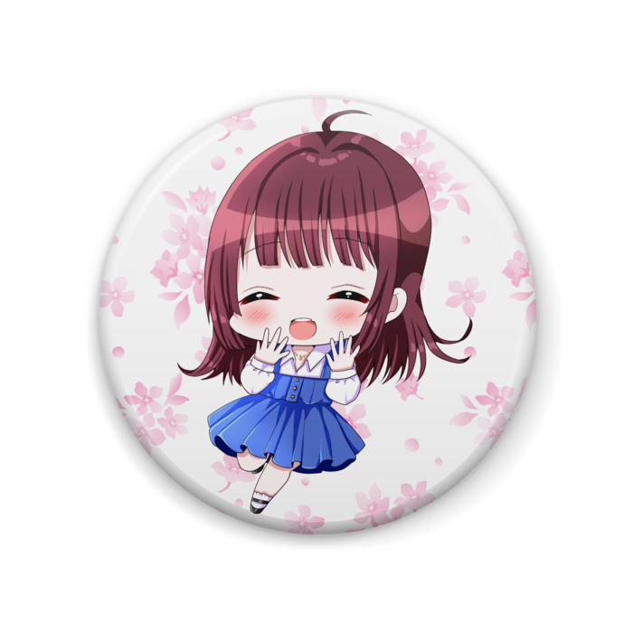 【57mm】缶バッジ ver.3 [ 笑顔 ]