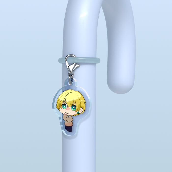 めじるしチャーム - 30 × 30mm【シー】クリア