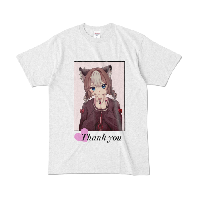 カラーTシャツ - L - アッシュ (淡色)
