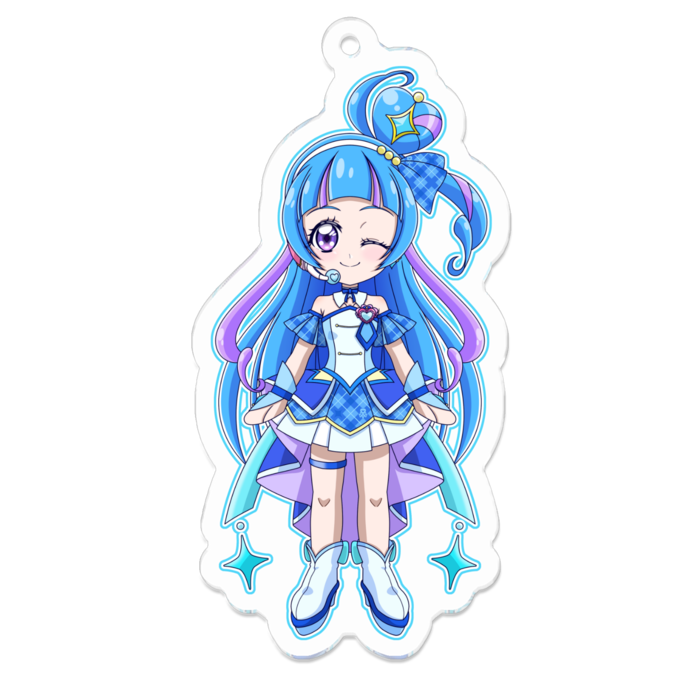 アクリルキーホルダー - 70 x 70 (mm)