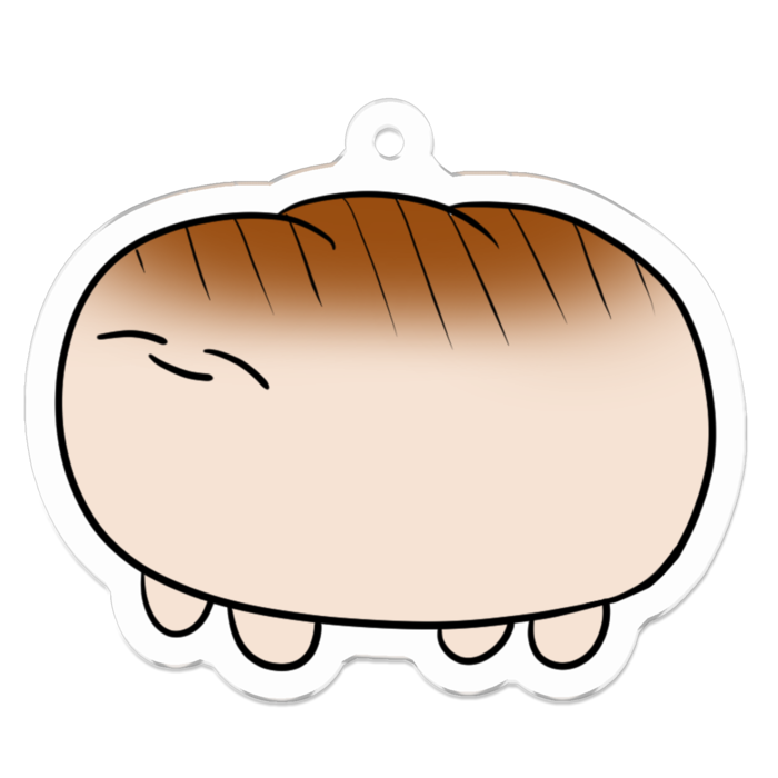 アクリルキーホルダー（コーティング） - 50 x 50 (mm)