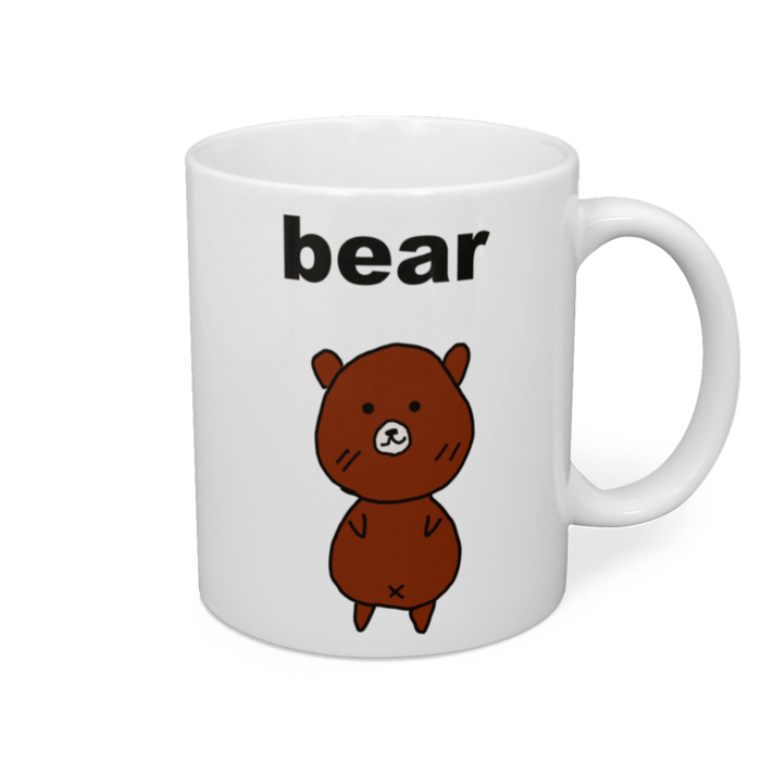 マグカップ - 直径 8 cm / 高さ 9.5 cm