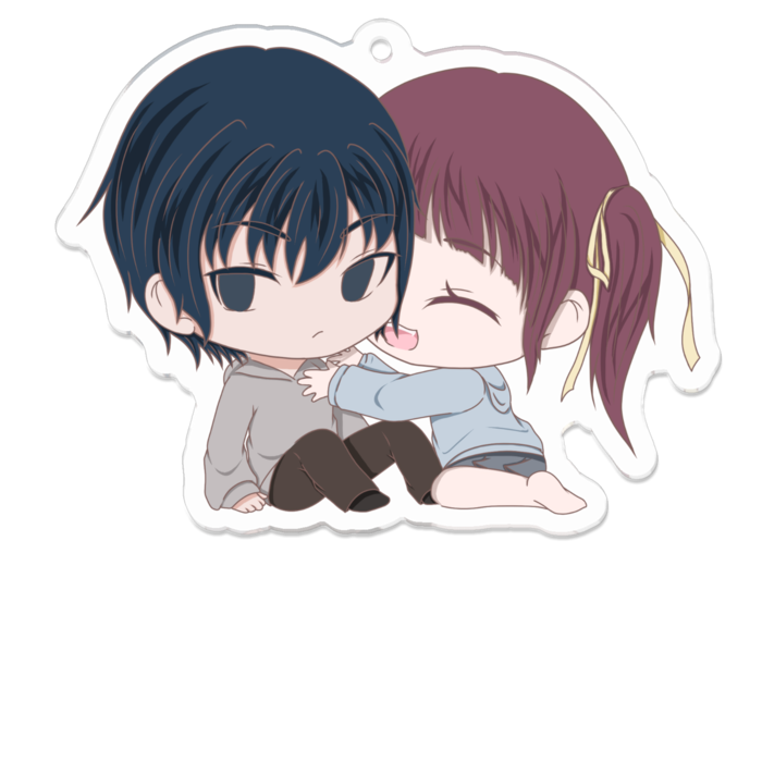 アクリルキーホルダー - 70 x 70 (mm)