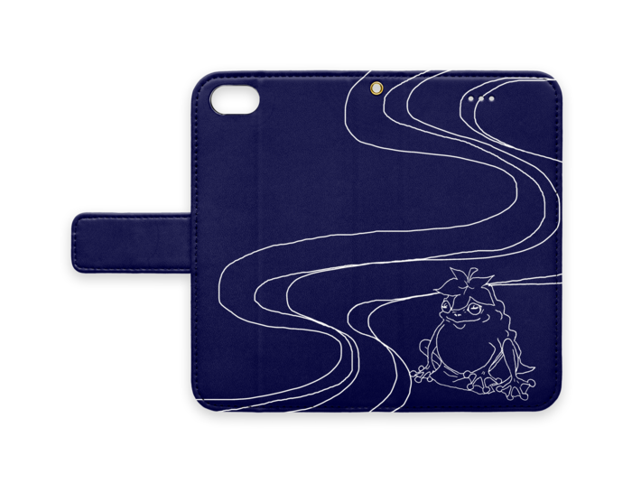 手帳型iPhoneケース - iPhone 8 / 7 - ストラップ穴 あり