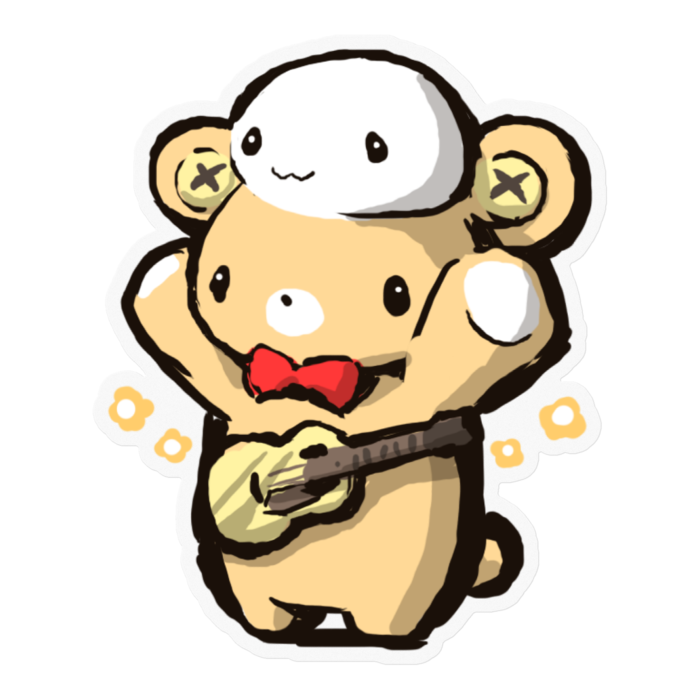 ver.Kクリアステッカー - 100 x 100 (mm)