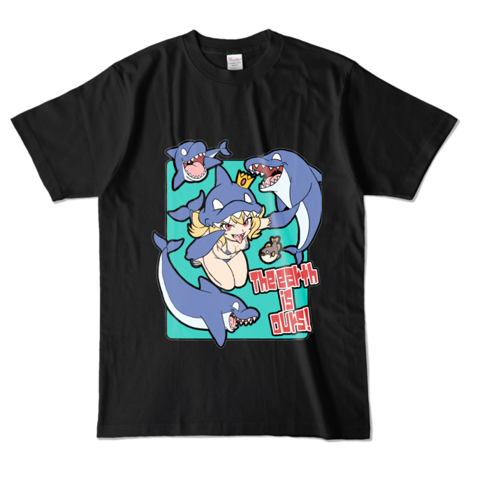 カラーTシャツ - L - ブラック (濃色)