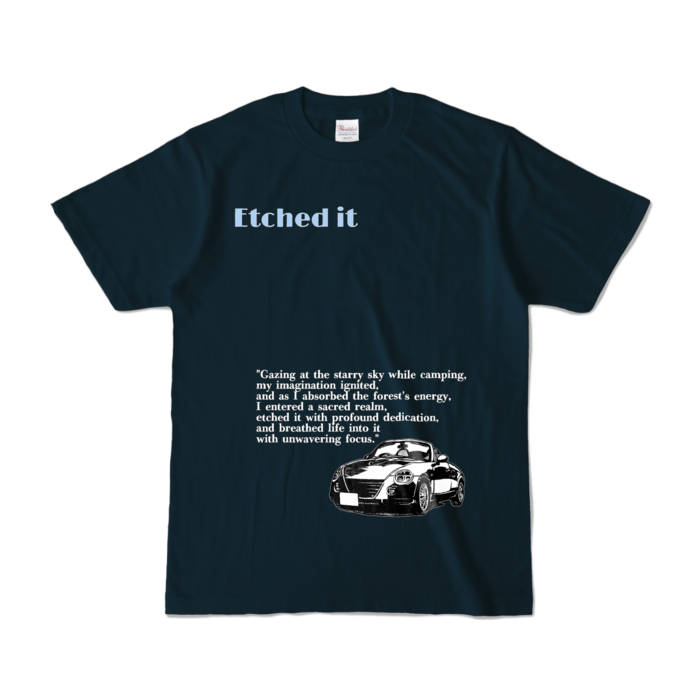 カラーTシャツ - S - ネイビー (濃色)