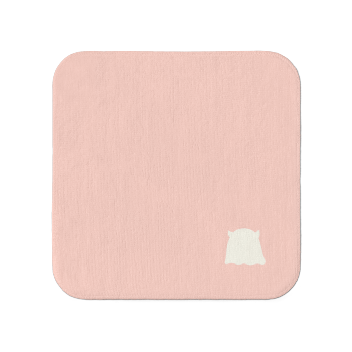 タオルハンカチ：ももいろ