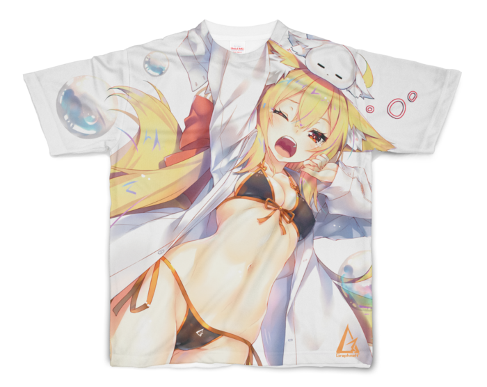 フルグラフィックTシャツ - S - 正面印刷のみ