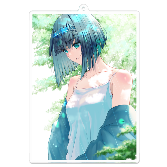 アクリルキーホルダー - 100 x 100 (mm)