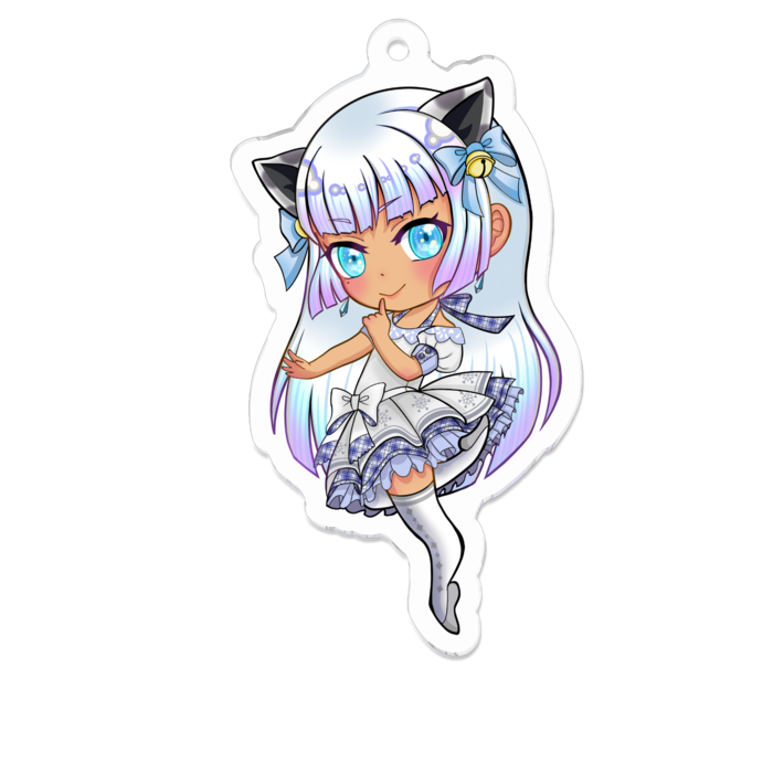 アクリルキーホルダー - 70 x 70 (mm)